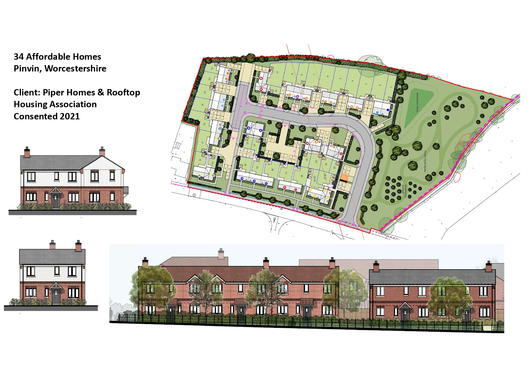 34 Affordable Homes Pinvin 2021